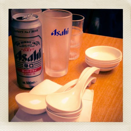 Asahi bien fraîche !