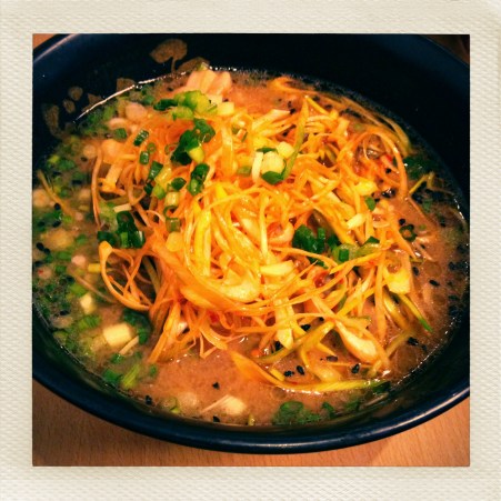 Ramen aux poireaux