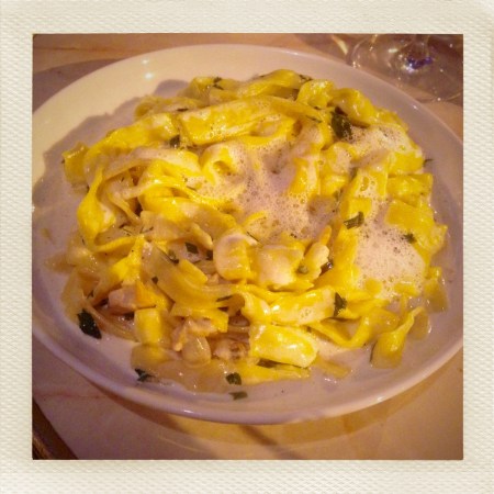 Tagliatelles aux coques