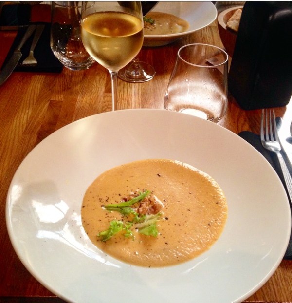 velouté patate douce